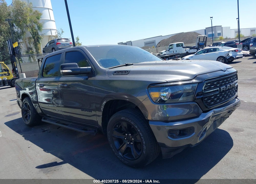 2022 RAM 1500 BIG HORN 4X2 5'7 BOX VIN: 1C6RREFT6NN393550