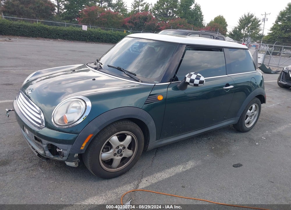 2010 MINI COOPER VIN: WMWMF3C51ATZ64256