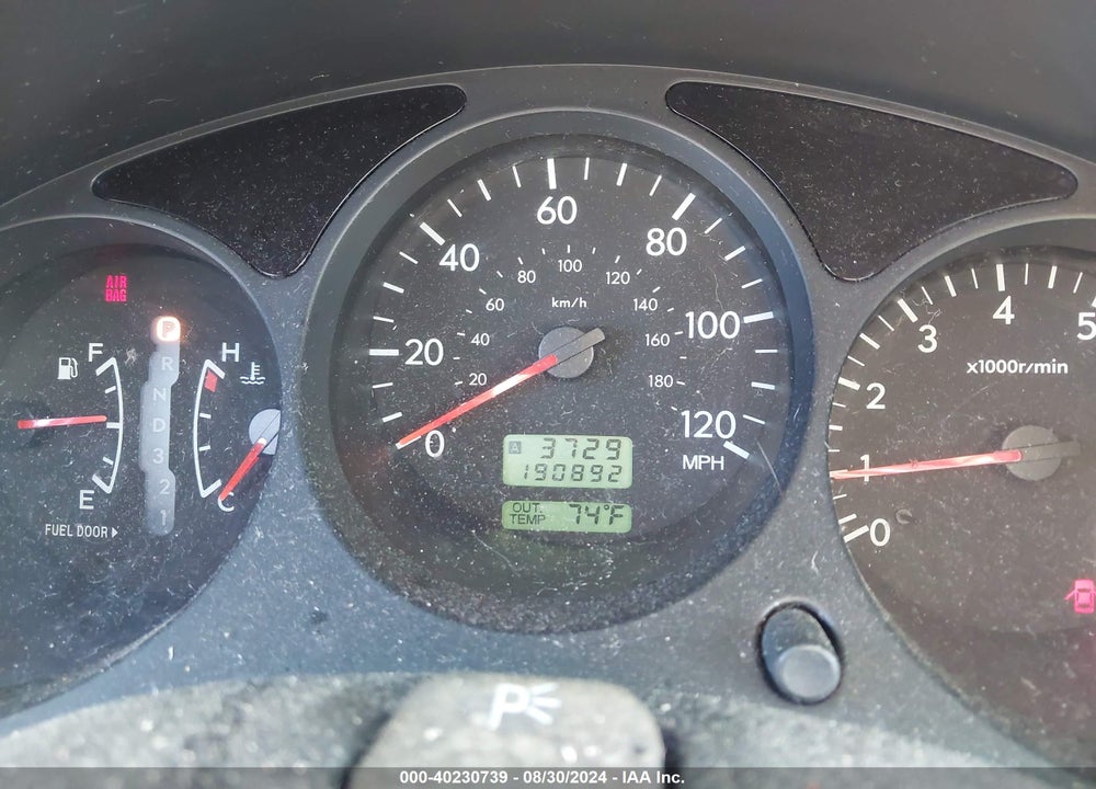 2003 SUBARU FORESTER X VIN: JF1SG636X3H724331