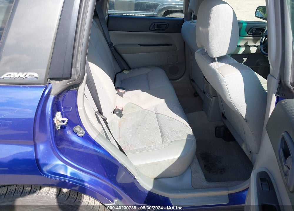 2003 SUBARU FORESTER X VIN: JF1SG636X3H724331