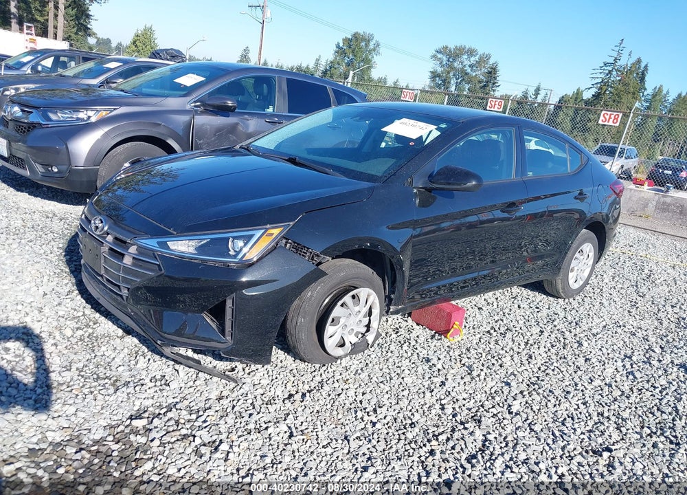 2020 HYUNDAI ELANTRA VIN: 5NPD74LF2LH529719