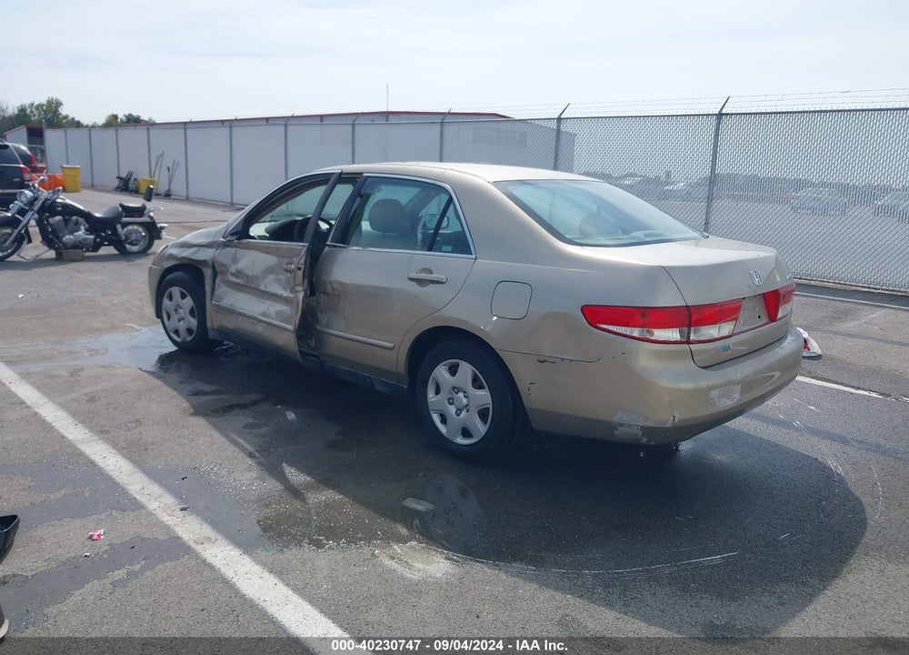 2004 HONDA ACCORD 2.4 LX VIN: 3HGCM56344G703264