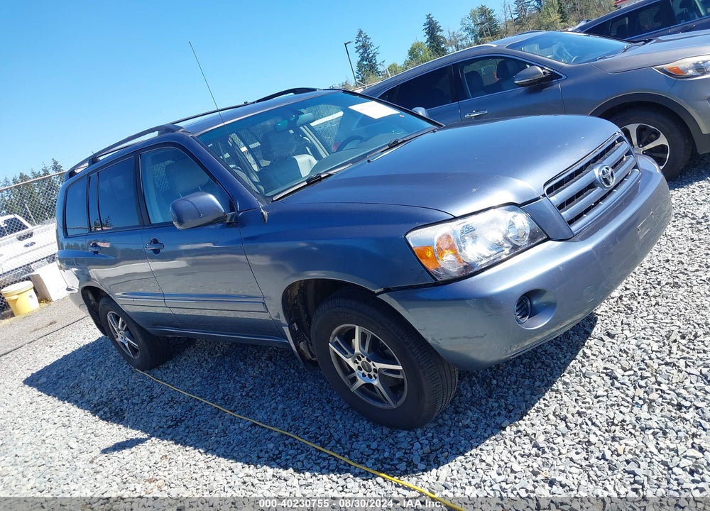 2004 TOYOTA HIGHLANDER V6 VIN: JTEEP21A940022777