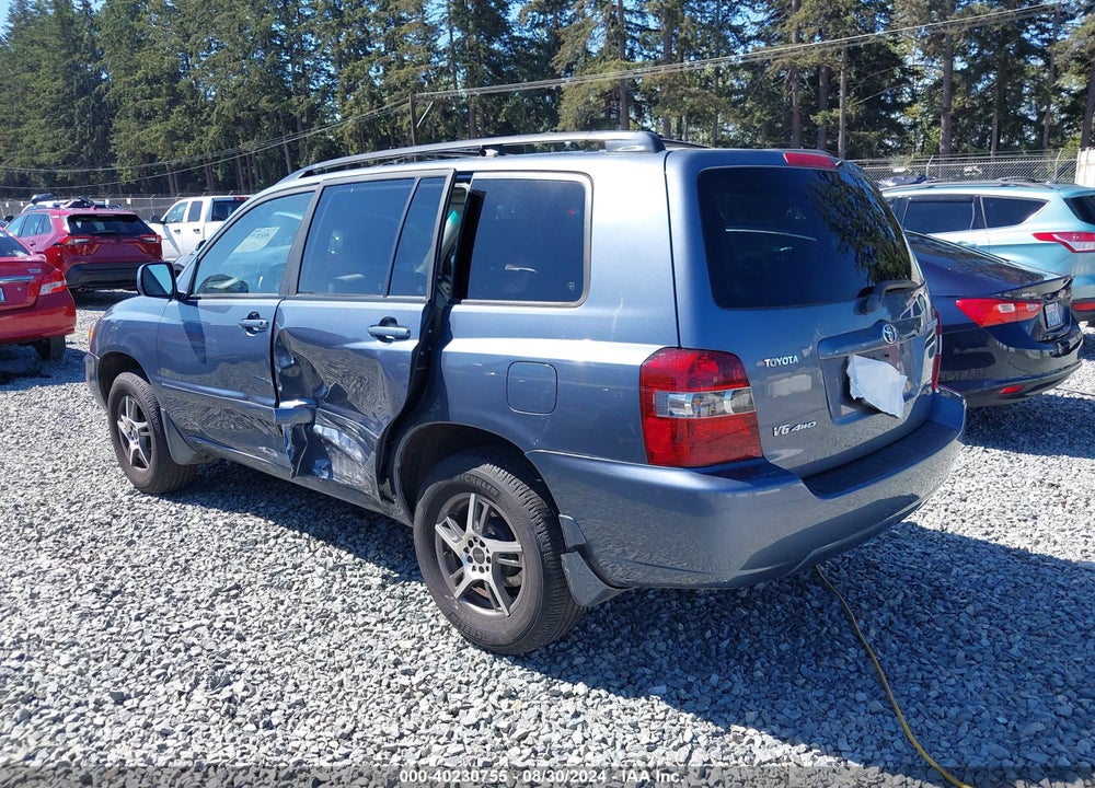 2004 TOYOTA HIGHLANDER V6 VIN: JTEEP21A940022777