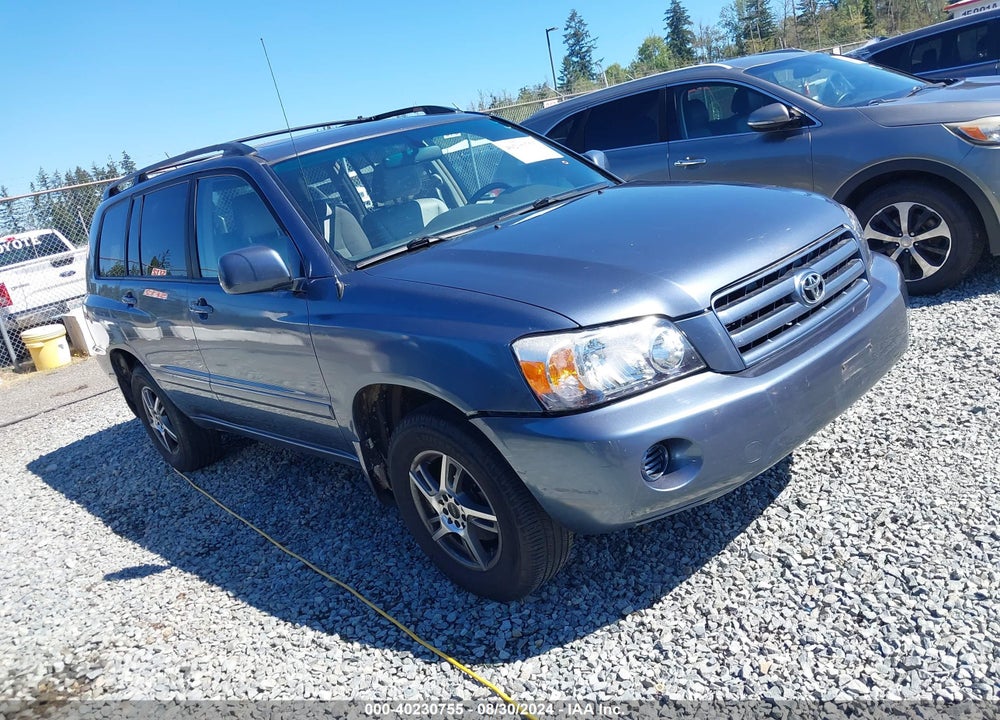 2004 TOYOTA HIGHLANDER V6 VIN: JTEEP21A940022777