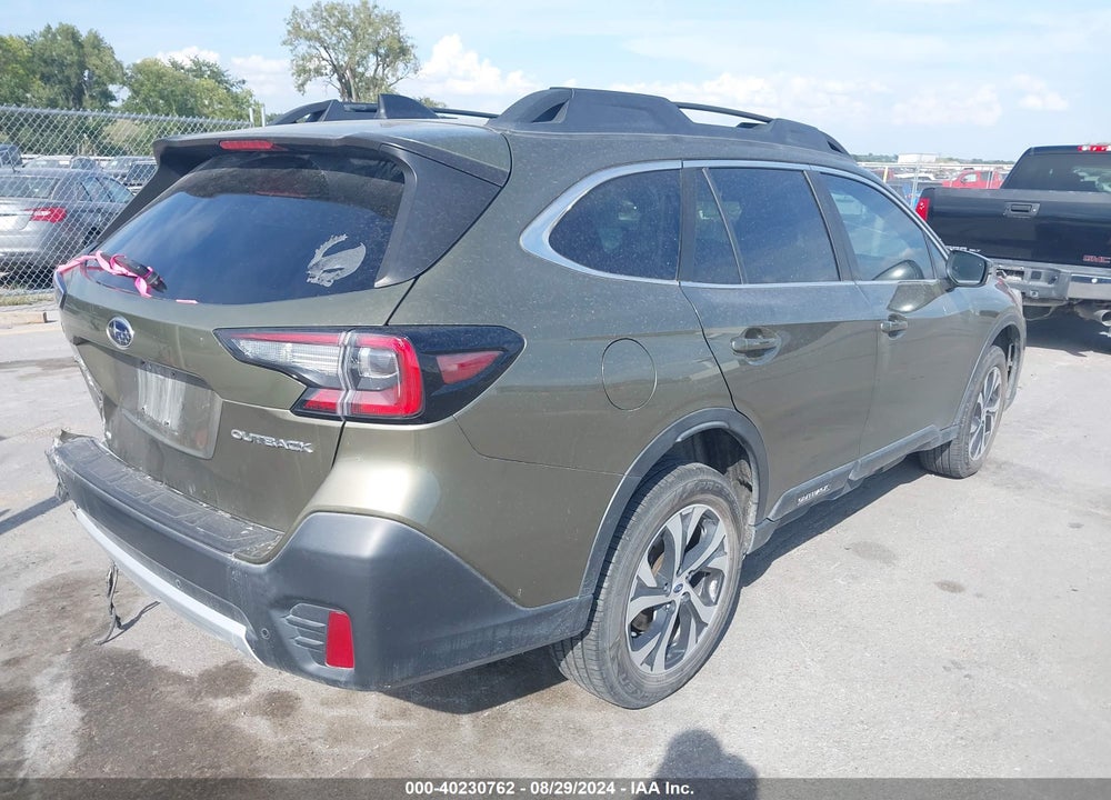 2020 SUBARU OUTBACK LIMITED VIN: 4S4BTANC3L3166858