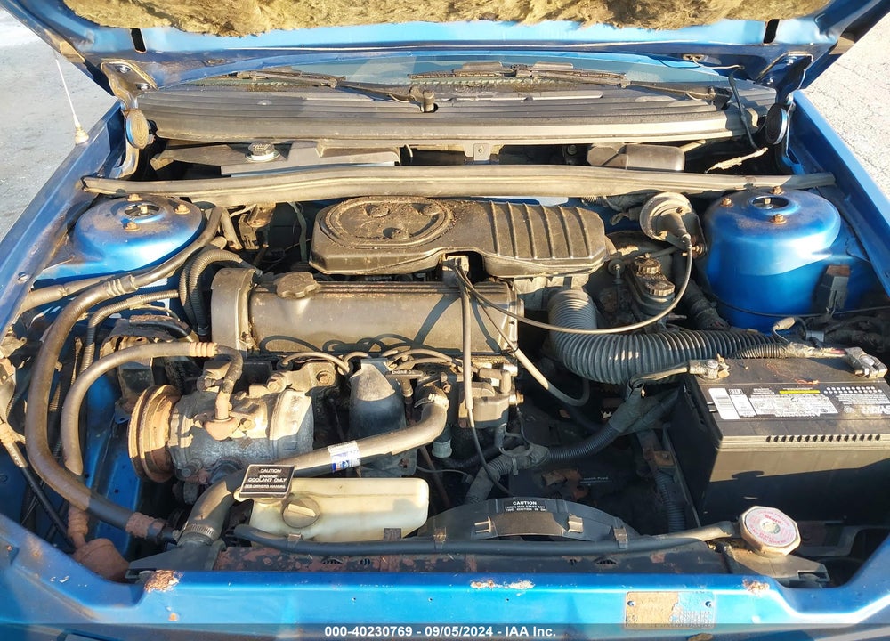 1991 DODGE SHADOW VIN: 3B3XP45K6MT603766