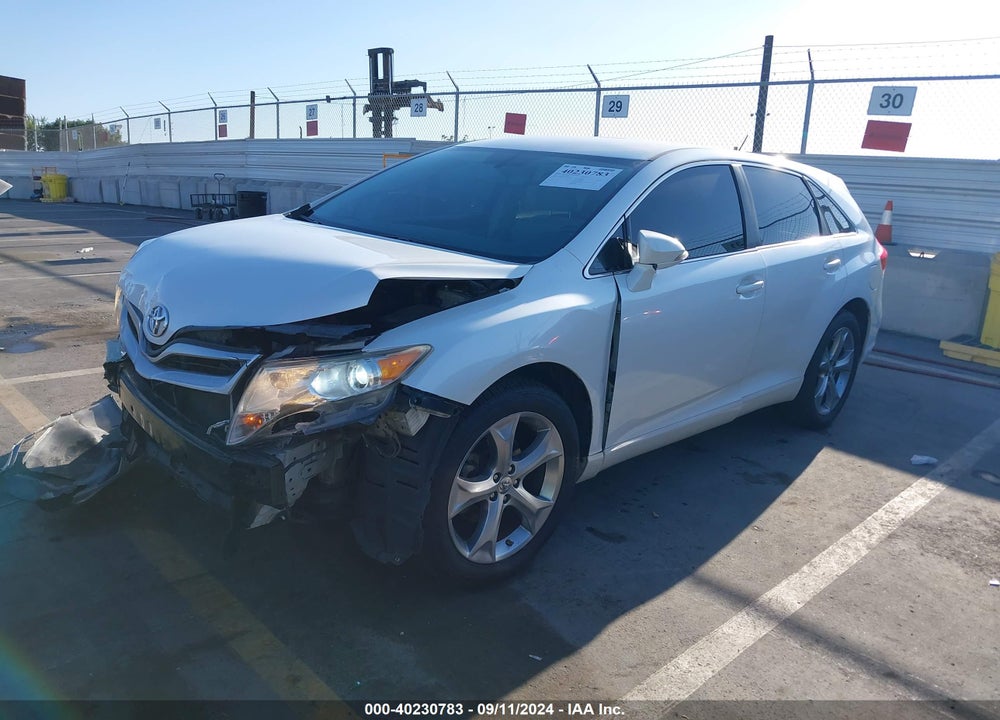 2013 TOYOTA VENZA LE V6 VIN: 4T3BK3BB4DU077877