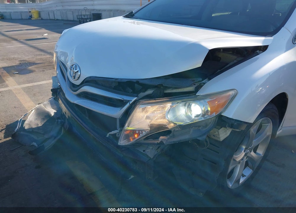 2013 TOYOTA VENZA LE V6 VIN: 4T3BK3BB4DU077877