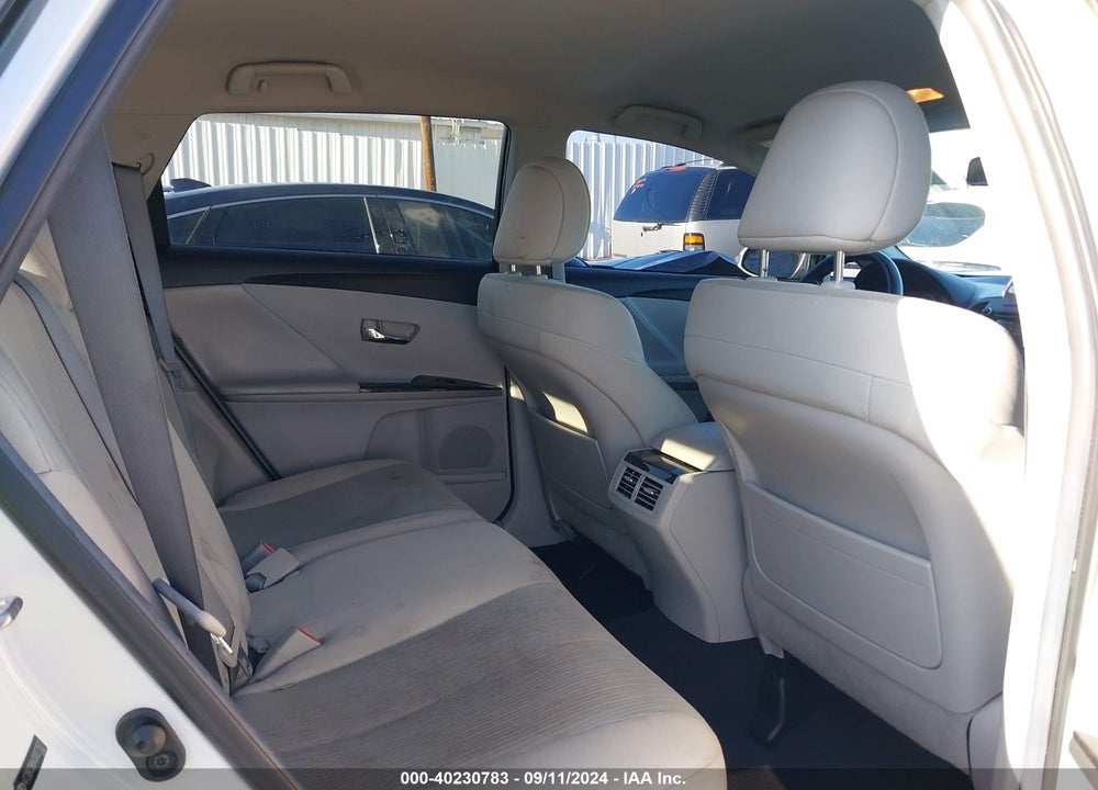 2013 TOYOTA VENZA LE V6 VIN: 4T3BK3BB4DU077877