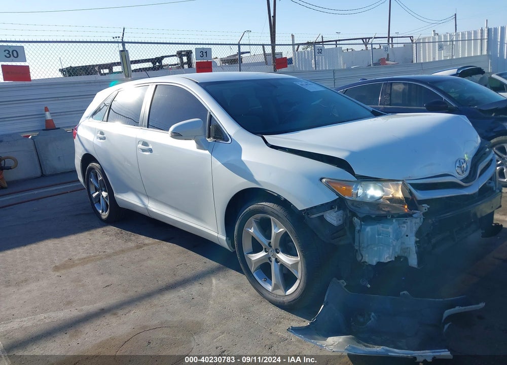 2013 TOYOTA VENZA LE V6 VIN: 4T3BK3BB4DU077877