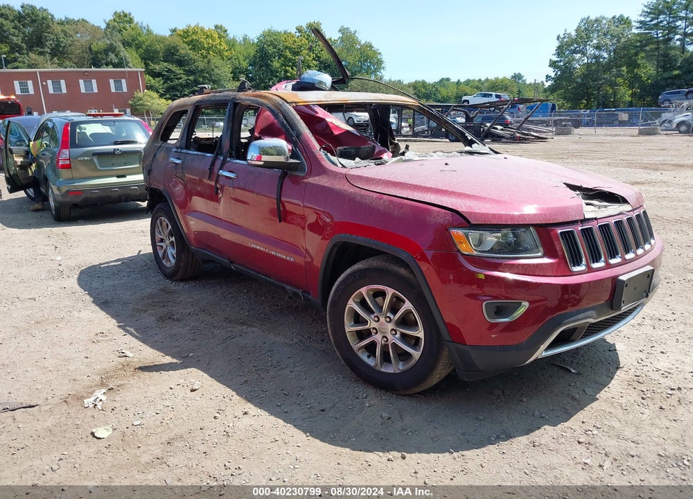 2014 JEEP GRAND CHEROKEE LIMITED VIN: 1C4RJFBG1EC138203