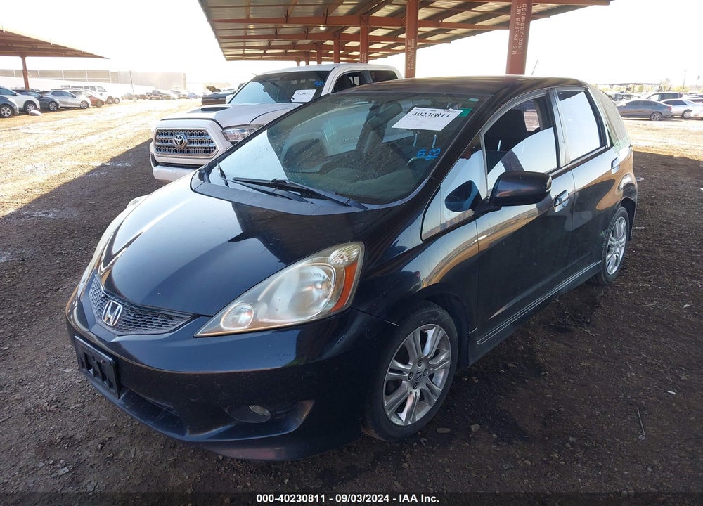 2009 HONDA FIT SPORT VIN: JHMGE88699S015507