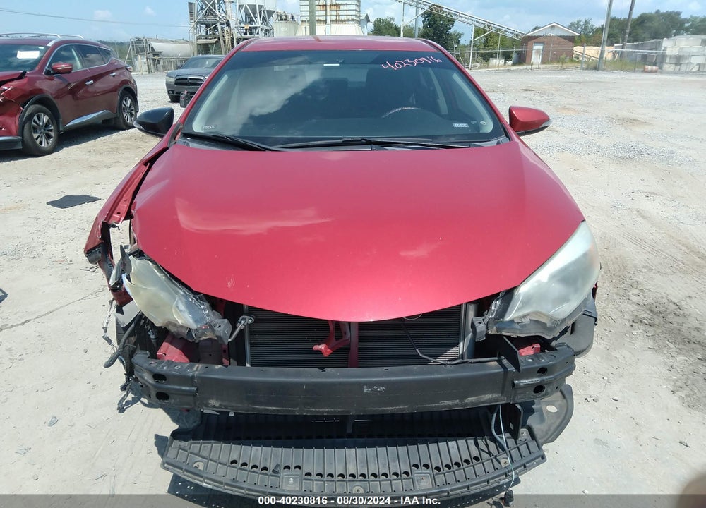 2015 TOYOTA COROLLA S PLUS VIN: 2T1BURHE5FC307678