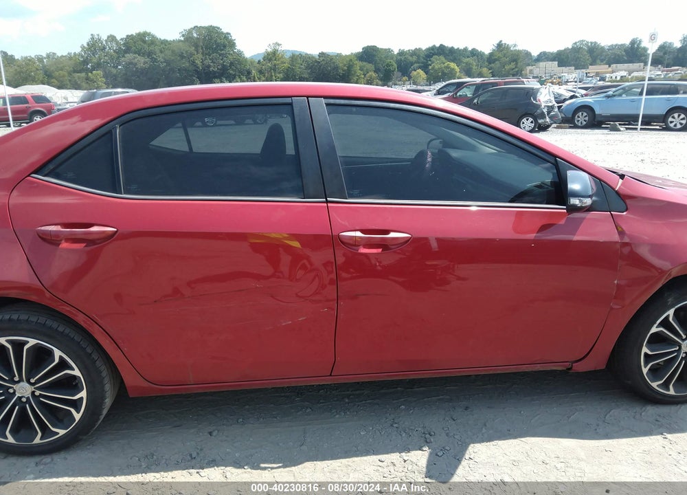 2015 TOYOTA COROLLA S PLUS VIN: 2T1BURHE5FC307678