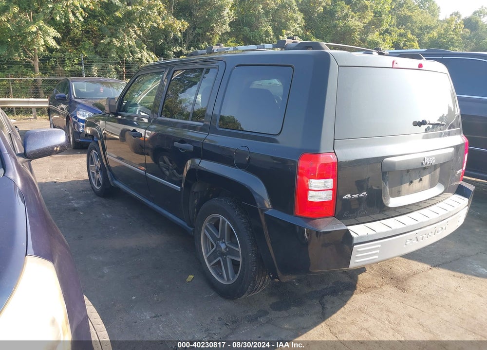 2009 JEEP PATRIOT LIMITED VIN: 1J8FF48B99D171897