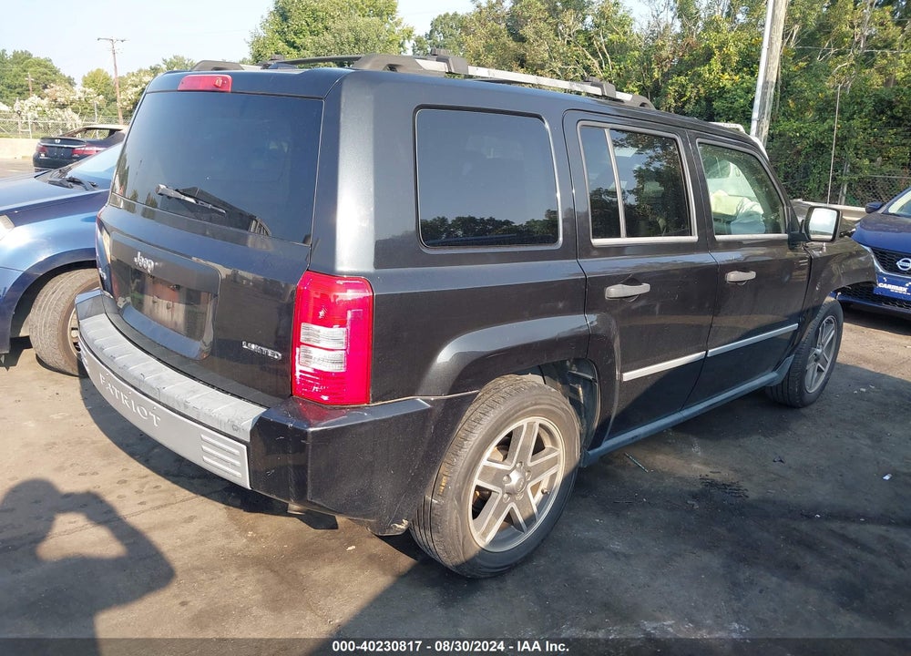 2009 JEEP PATRIOT LIMITED VIN: 1J8FF48B99D171897
