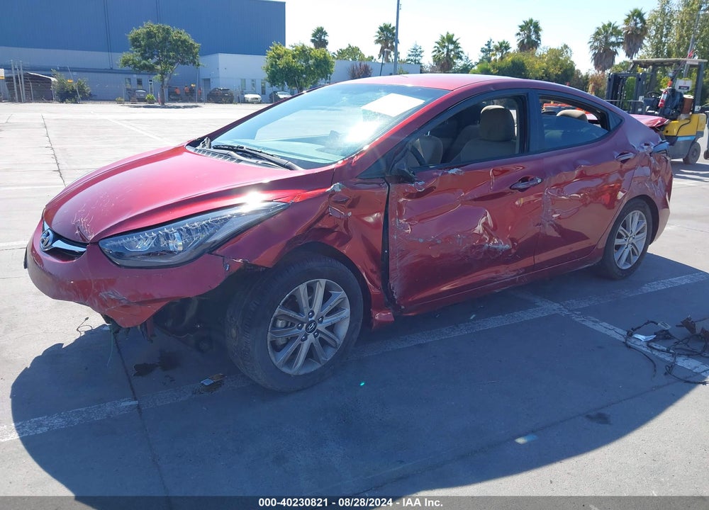 2015 HYUNDAI ELANTRA SE VIN: 5NPDH4AE5FH640017