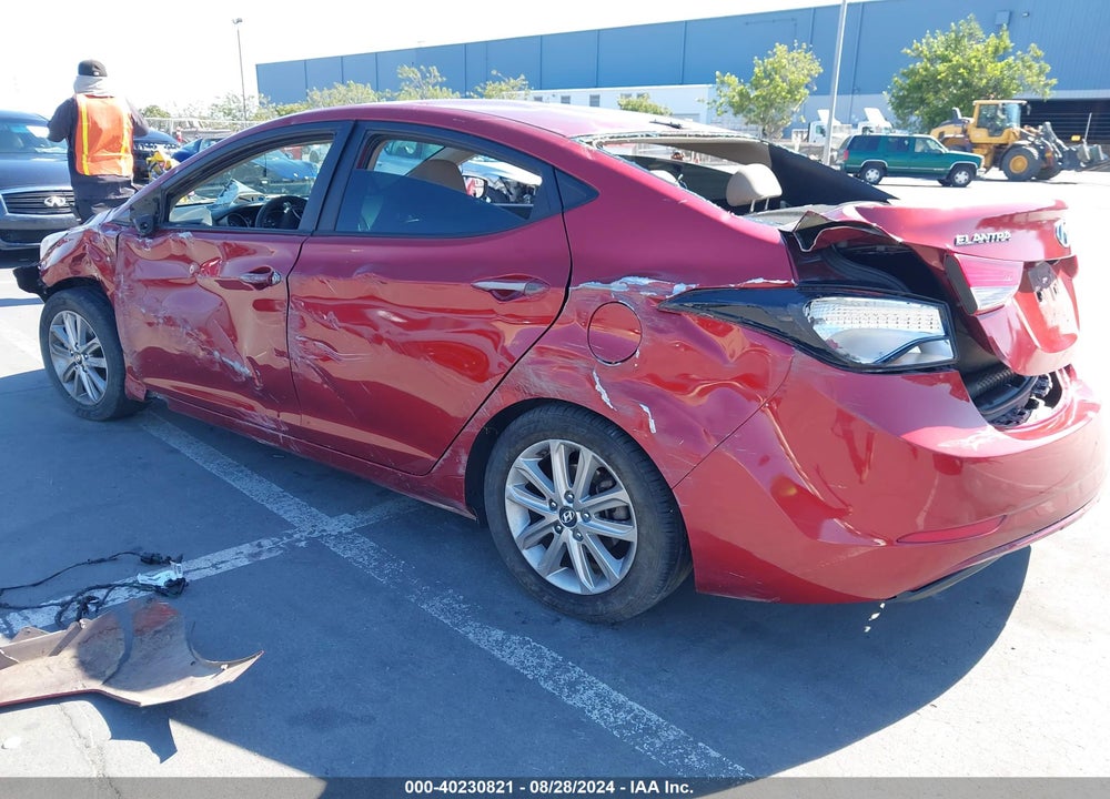 2015 HYUNDAI ELANTRA SE VIN: 5NPDH4AE5FH640017