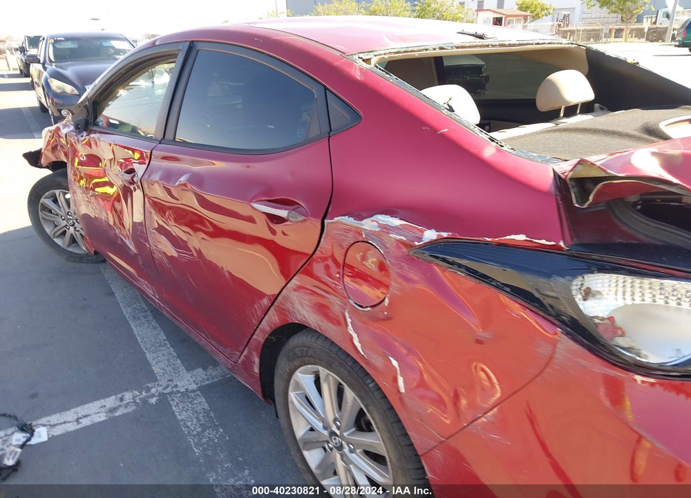2015 HYUNDAI ELANTRA SE VIN: 5NPDH4AE5FH640017