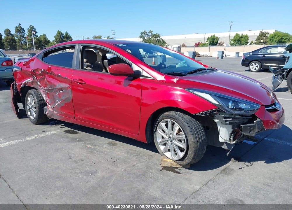 2015 HYUNDAI ELANTRA SE VIN: 5NPDH4AE5FH640017