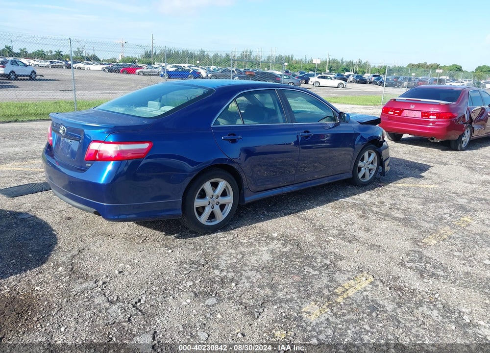 2007 TOYOTA CAMRY SE VIN: 4T1BE46K57U017627