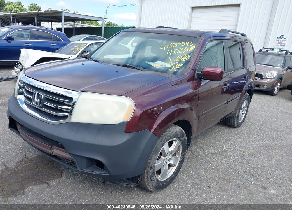 2010 HONDA PILOT EX-L VIN: 5FNYF4H64AB034074