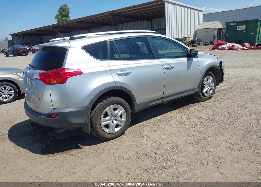 2015 TOYOTA RAV4 LE VIN: JTMBFREV7FJ033564
