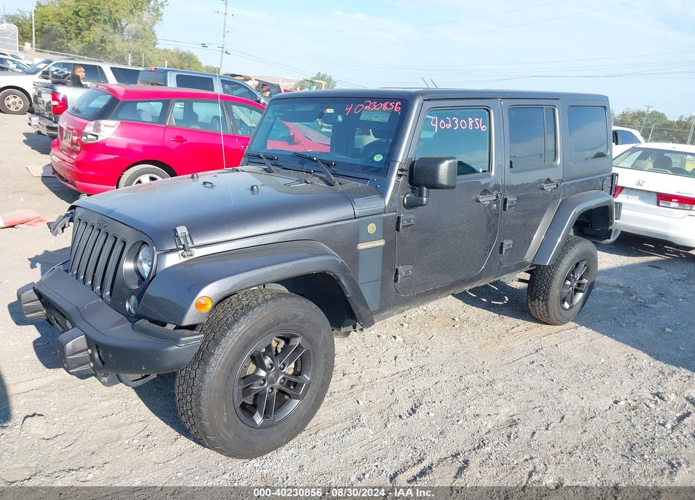 2018 JEEP WRANGLER JK UNLIMITED FREEDOM EDITION 4X4 VIN: 1C4BJWDG2JL848865