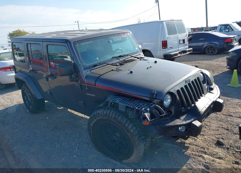 2018 JEEP WRANGLER JK UNLIMITED FREEDOM EDITION 4X4 VIN: 1C4BJWDG2JL848865