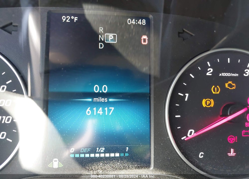 2024 MERCEDES-BENZ SPRINTER 2500 HIGH ROOF 4-CYL DIESEL HO VIN: W1Y4NDHY0RT173948