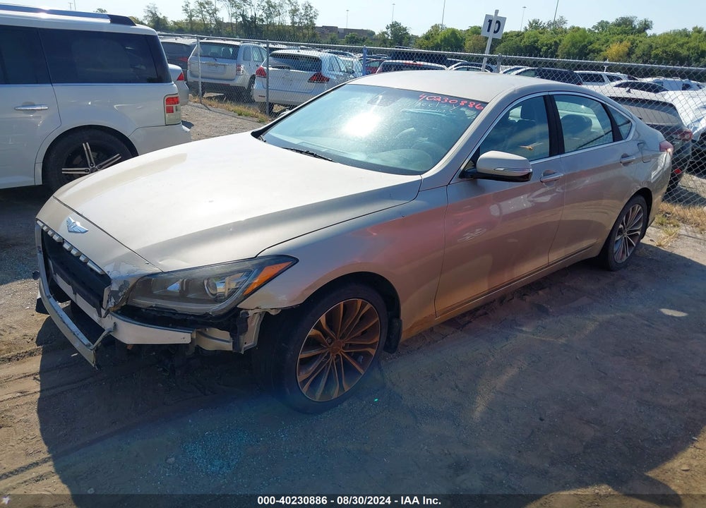 2015 HYUNDAI GENESIS 3.8 VIN: KMHGN4JE7FU077723