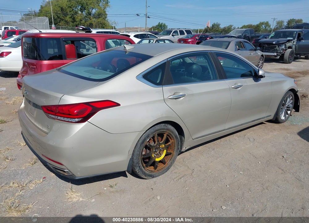 2015 HYUNDAI GENESIS 3.8 VIN: KMHGN4JE7FU077723