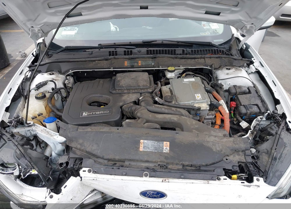 2019 FORD FUSION HYBRID SE VIN: 3FA6P0LU5KR104092