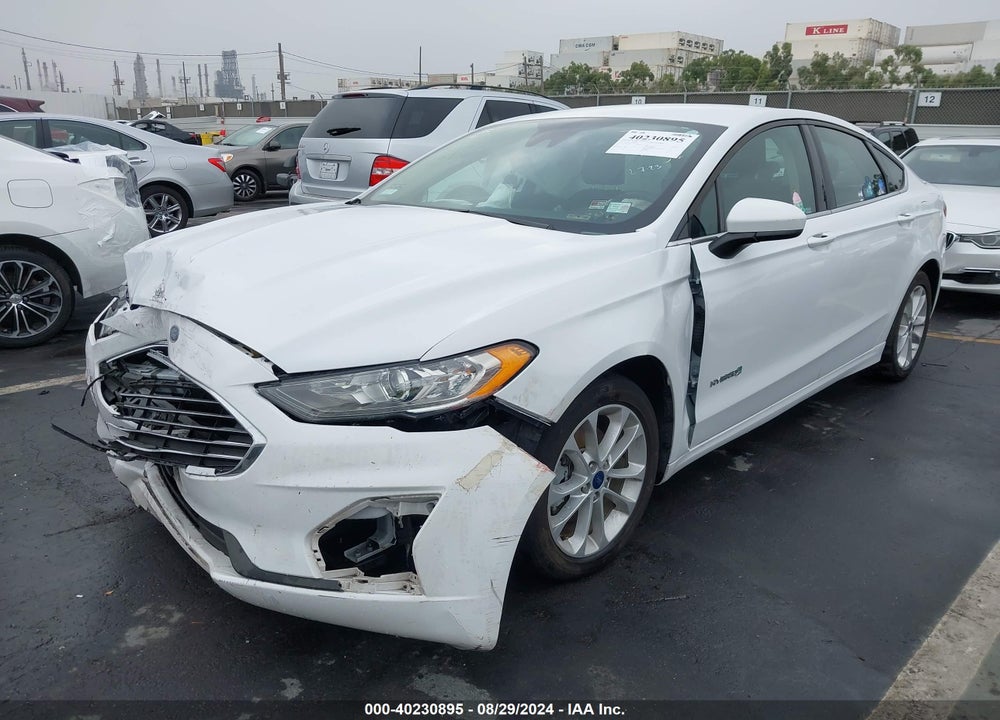 2019 FORD FUSION HYBRID SE VIN: 3FA6P0LU5KR104092