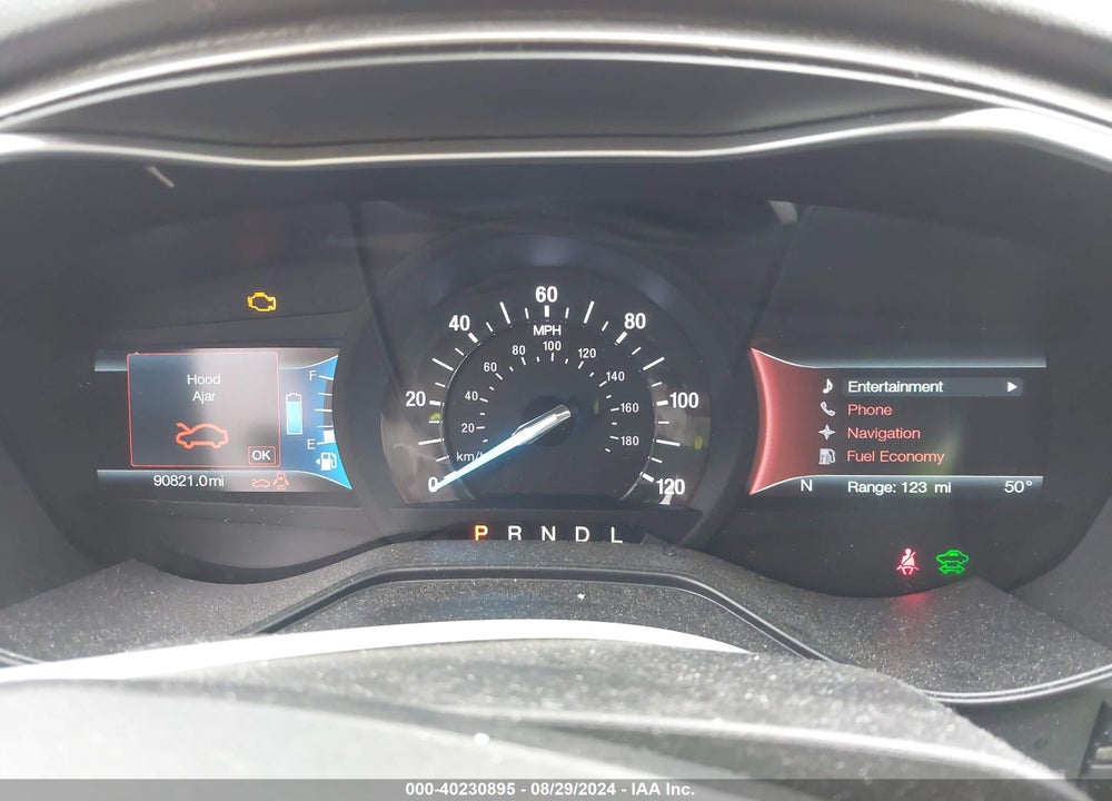 2019 FORD FUSION HYBRID SE VIN: 3FA6P0LU5KR104092
