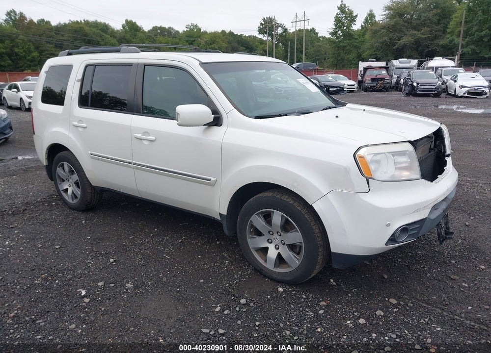 2014 HONDA PILOT TOURING VIN: 5FNYF4H94EB004539