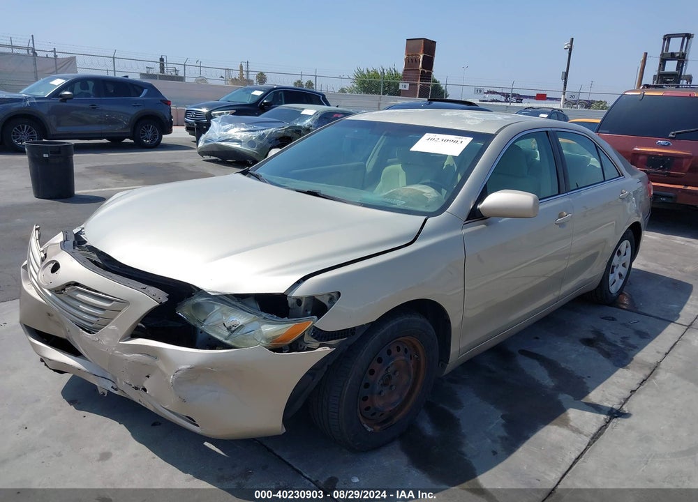 2007 TOYOTA CAMRY LE VIN: 4T1BE46K77U712949