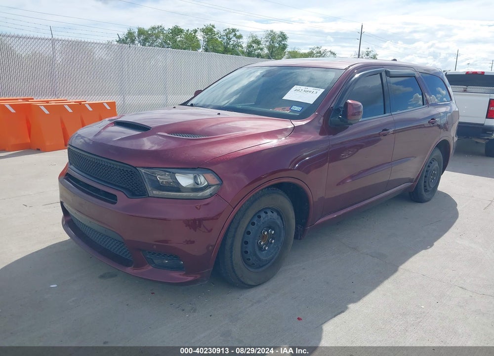 2019 DODGE DURANGO R/T RWD VIN: 1C4SDHCT0KC663314