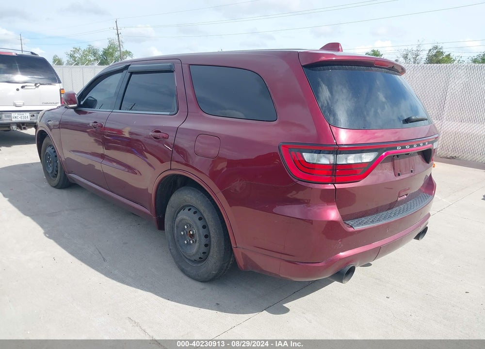 2019 DODGE DURANGO R/T RWD VIN: 1C4SDHCT0KC663314