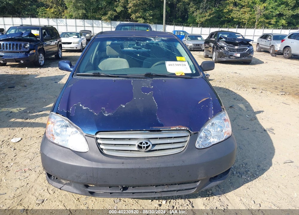 2004 TOYOTA COROLLA LE VIN: JTDBR32E842029815