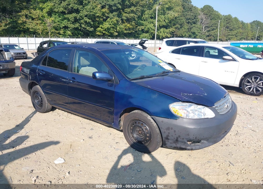 2004 TOYOTA COROLLA LE VIN: JTDBR32E842029815