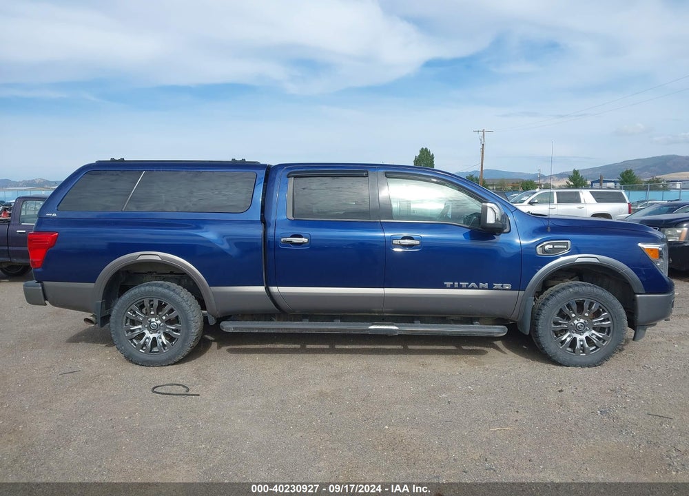2017 NISSAN TITAN XD PLATINUM RESERVE DIESEL VIN: 1N6BA1F4XHN567365