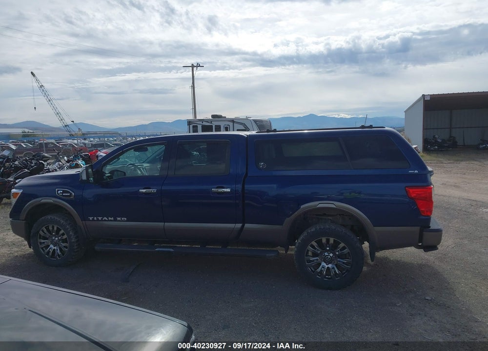 2017 NISSAN TITAN XD PLATINUM RESERVE DIESEL VIN: 1N6BA1F4XHN567365