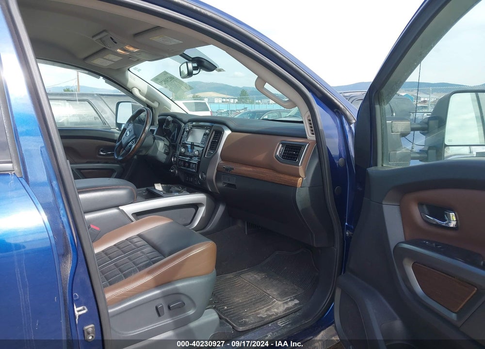 2017 NISSAN TITAN XD PLATINUM RESERVE DIESEL VIN: 1N6BA1F4XHN567365