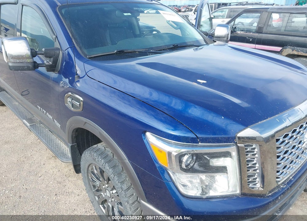 2017 NISSAN TITAN XD PLATINUM RESERVE DIESEL VIN: 1N6BA1F4XHN567365
