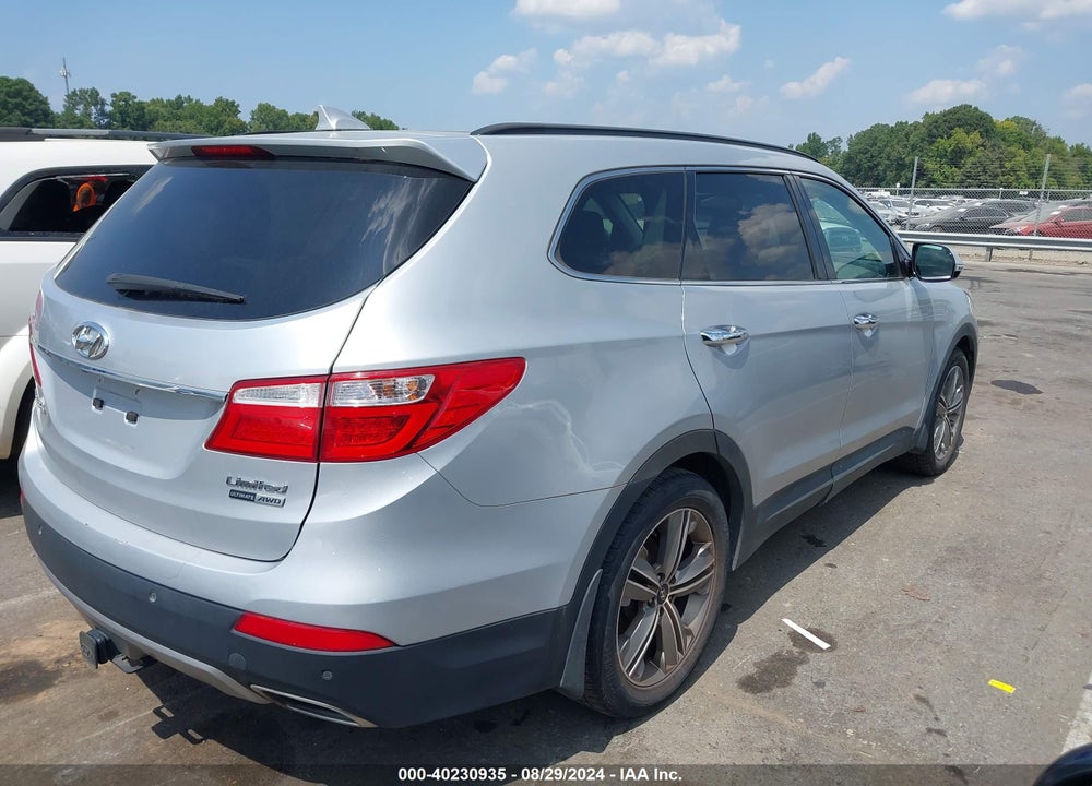 2015 HYUNDAI SANTA FE LIMITED VIN: KM8SRDHF1FU127934