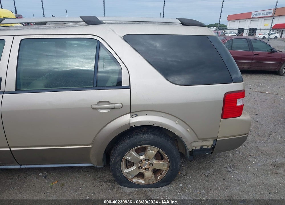 2005 FORD FREESTYLE SEL VIN: 1FMZK05175GA10134
