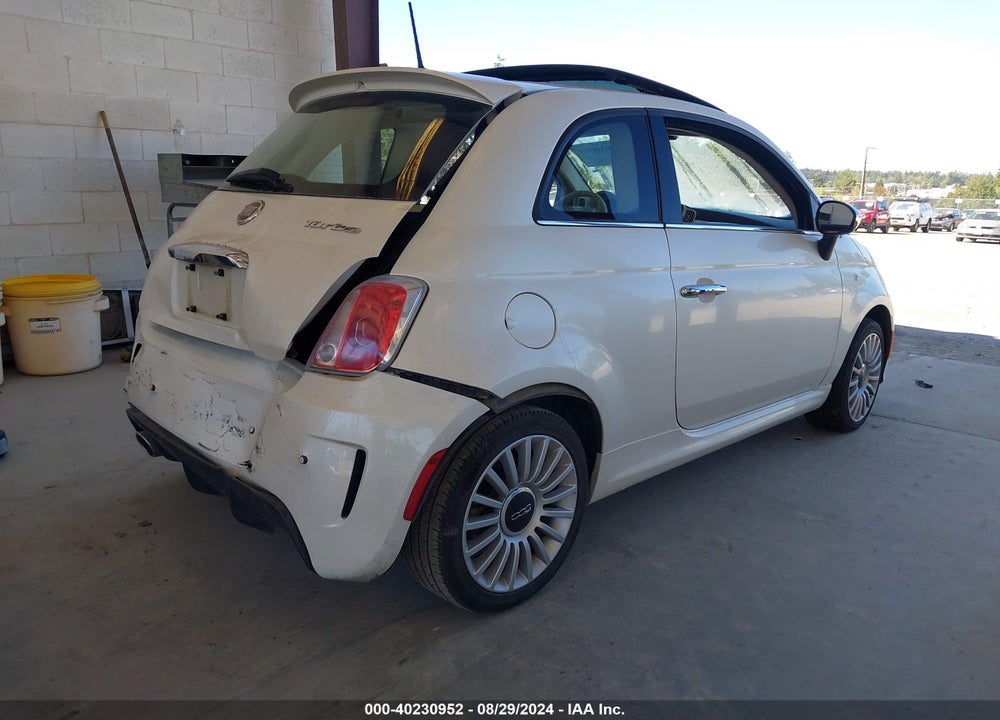 2018 FIAT 500 LOUNGE VIN: 3C3CFFCH4JT359229