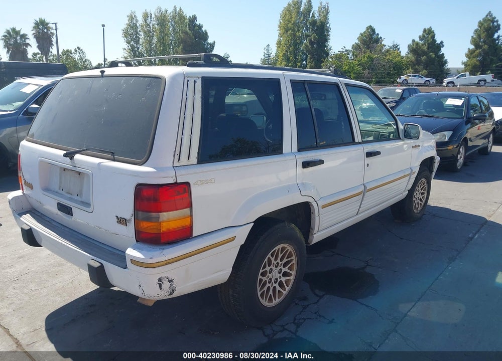 1995 JEEP GRAND CHEROKEE LIMITED/ORVIS VIN: 1J4GZ78Y0SC528740